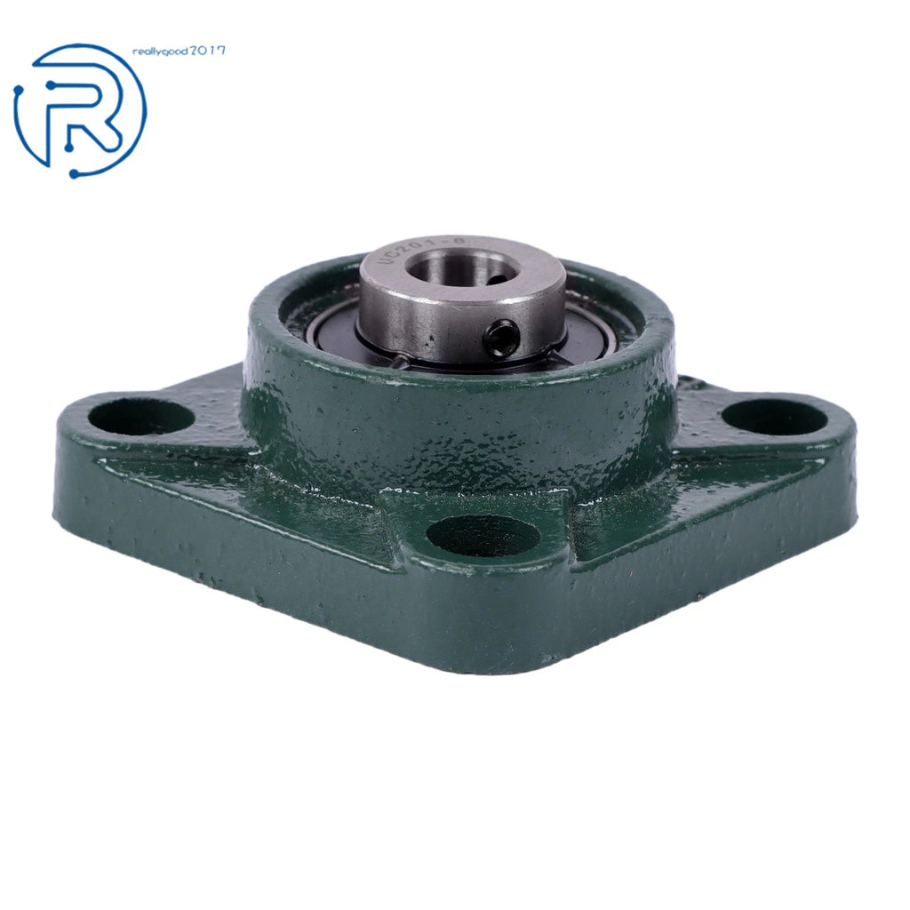 Set of 10 Pillow Block Flange Bearings for UCF201-8