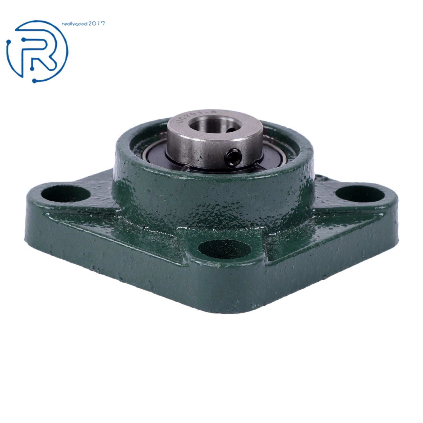 Set of 10 Pillow Block Flange Bearings for UCF201-8