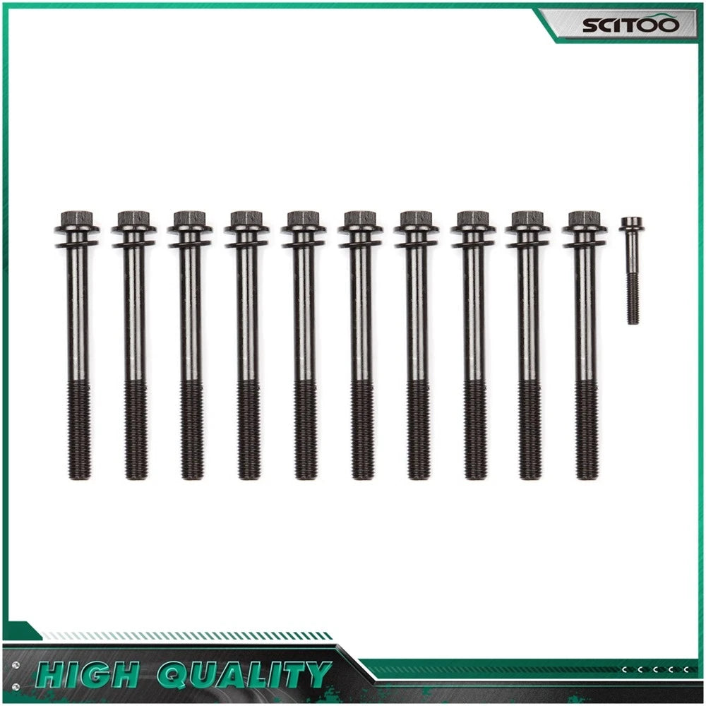 Head Bolts Kit for Chevrolet Tracker Suzuki Sidekick (1996–2009) 1.8L 2.0L 2.5L