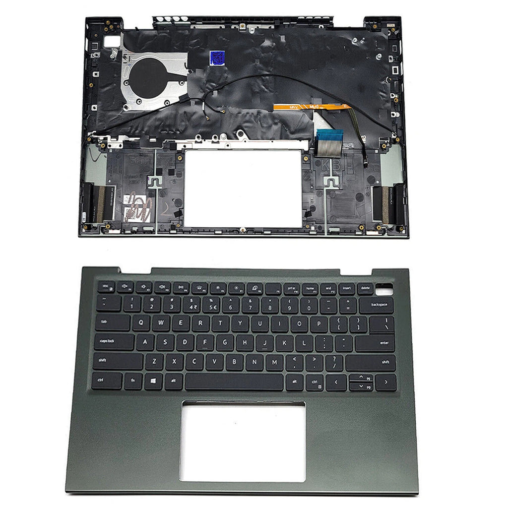 Palmrest Backlit Keyboard for Dell Inspiron 14 7415 5410 (2021–2021) 0VJ2PX