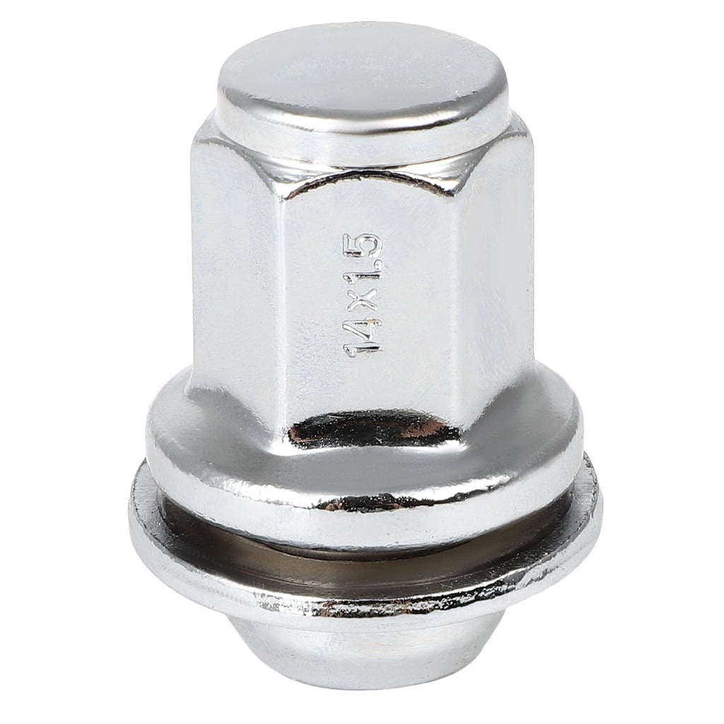 20 Pcs Closed-end Chrome M14X1.5 Lug Nuts 22mm Hex for Land Rover Defender 110 (1990–2023)