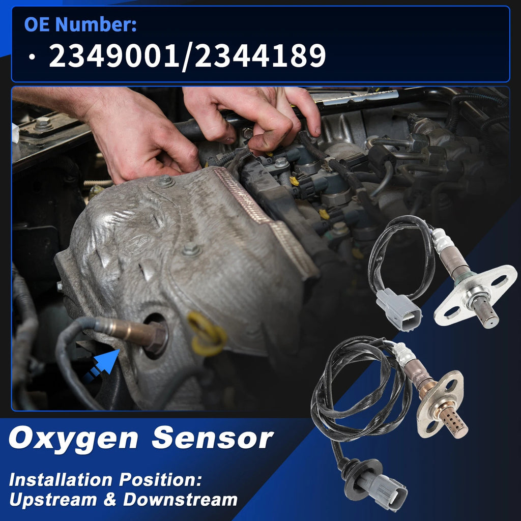 2X Upstream & Downstream Oxygen Sensor for Toyota Tacoma (2001–2004)