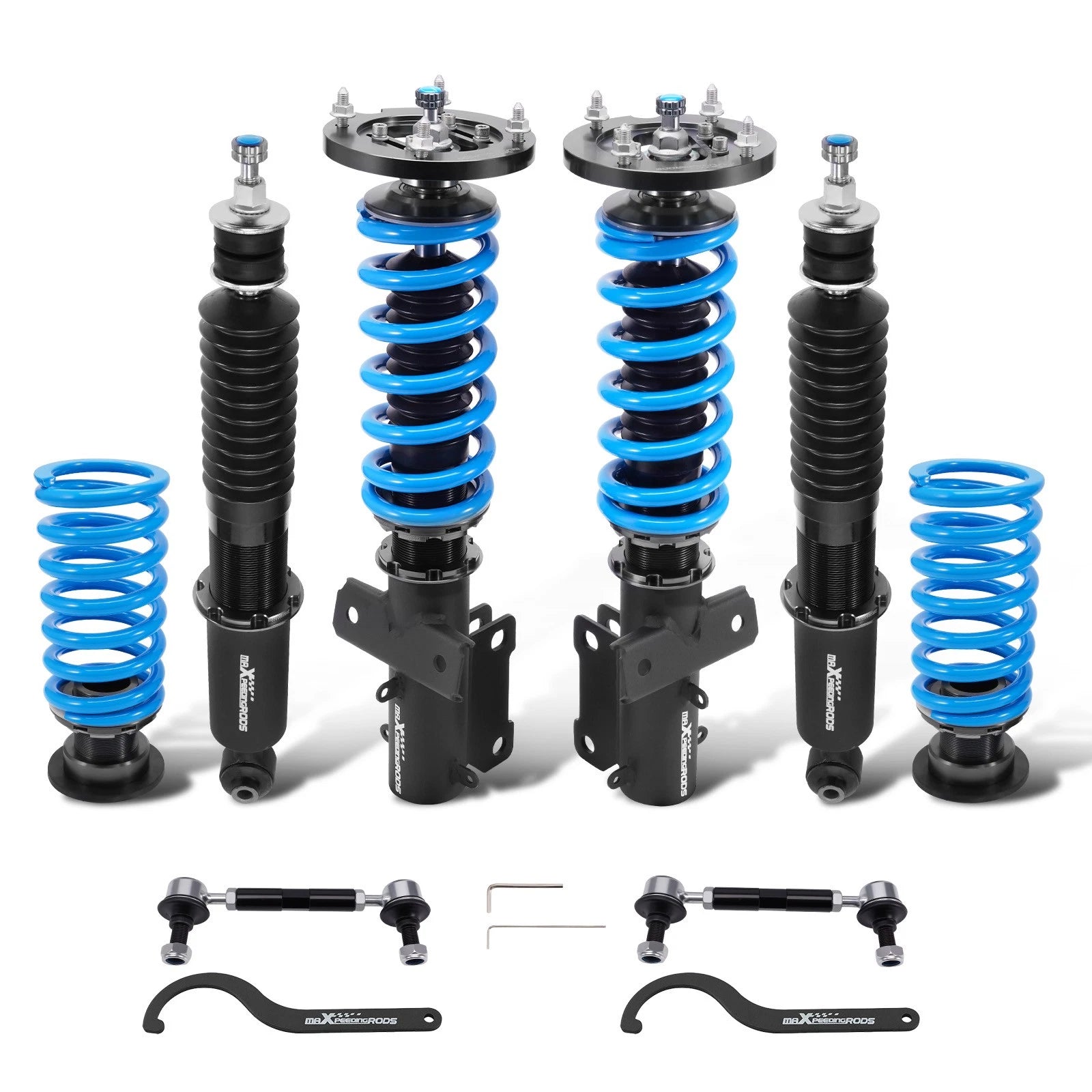 Adjustable Coilovers for Ford Mustang (2005–2014) - T6 Shock & Springs
