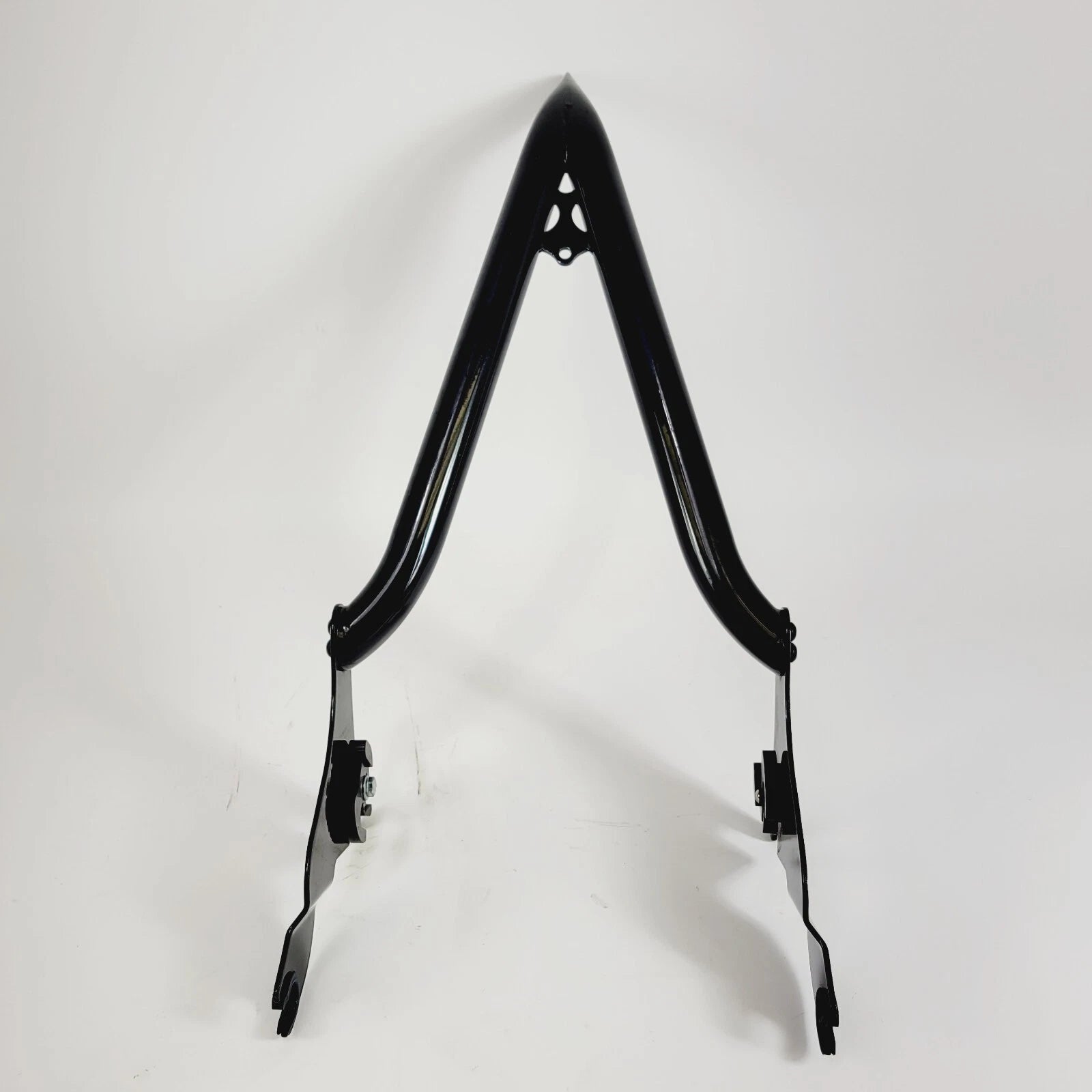 24" Tall Black Sissy Bar for Harley Road Glide, Street Touring, Road King (2009–2024)