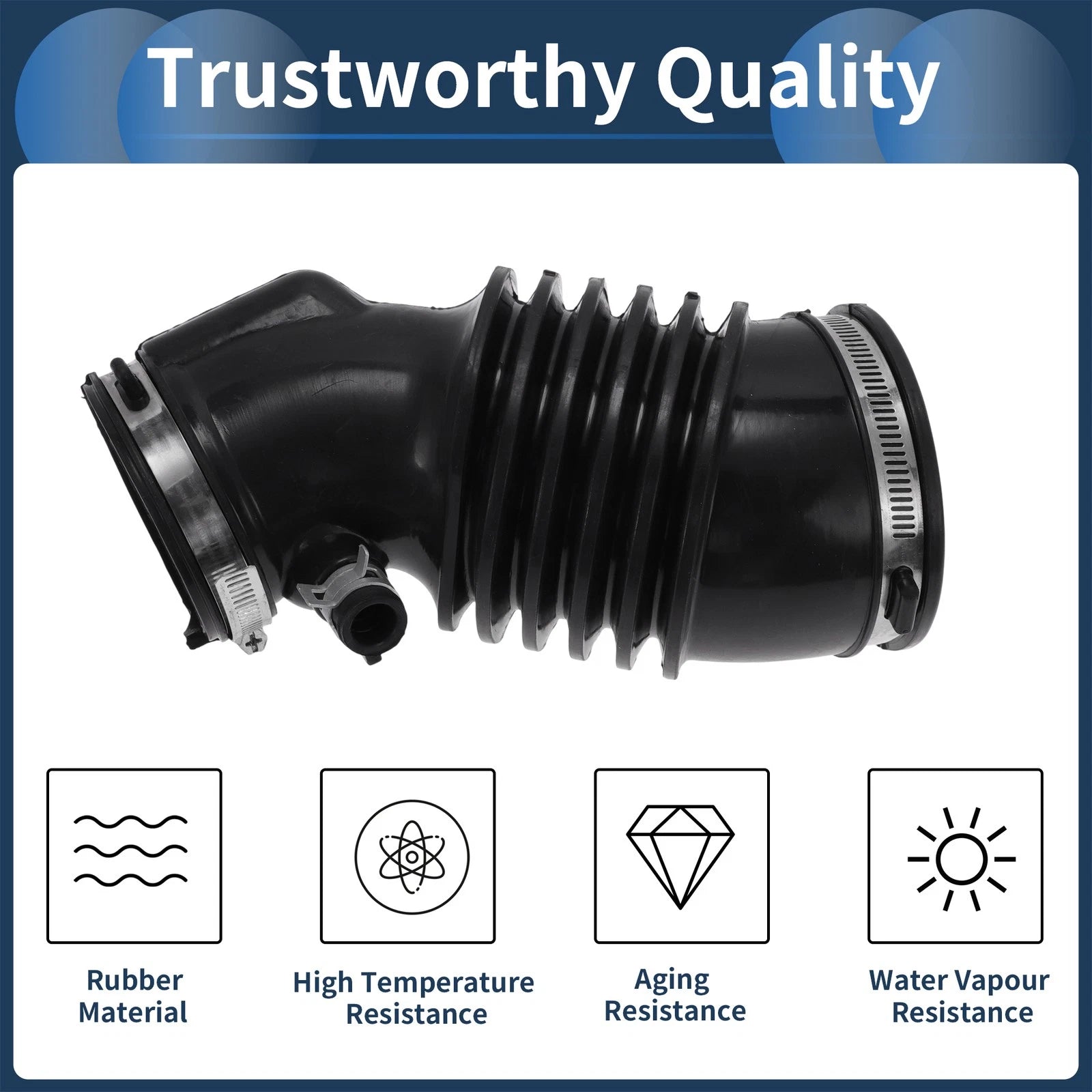 Engine Air Intake Hose for Honda Odyssey (X-L Touring) (No. 17228RGWA00) Rubber