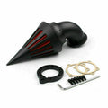 Black Spike Air Cleaner Intake Filter for S&S Carburetor B T9