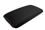 Leather Console Lid Armrest Cover for Lexus LS460 (2007–2016) Red Stitch