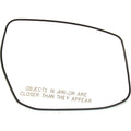 Mirror Glass for Nissan Sentra SV (2013–2018) with Backing Plate