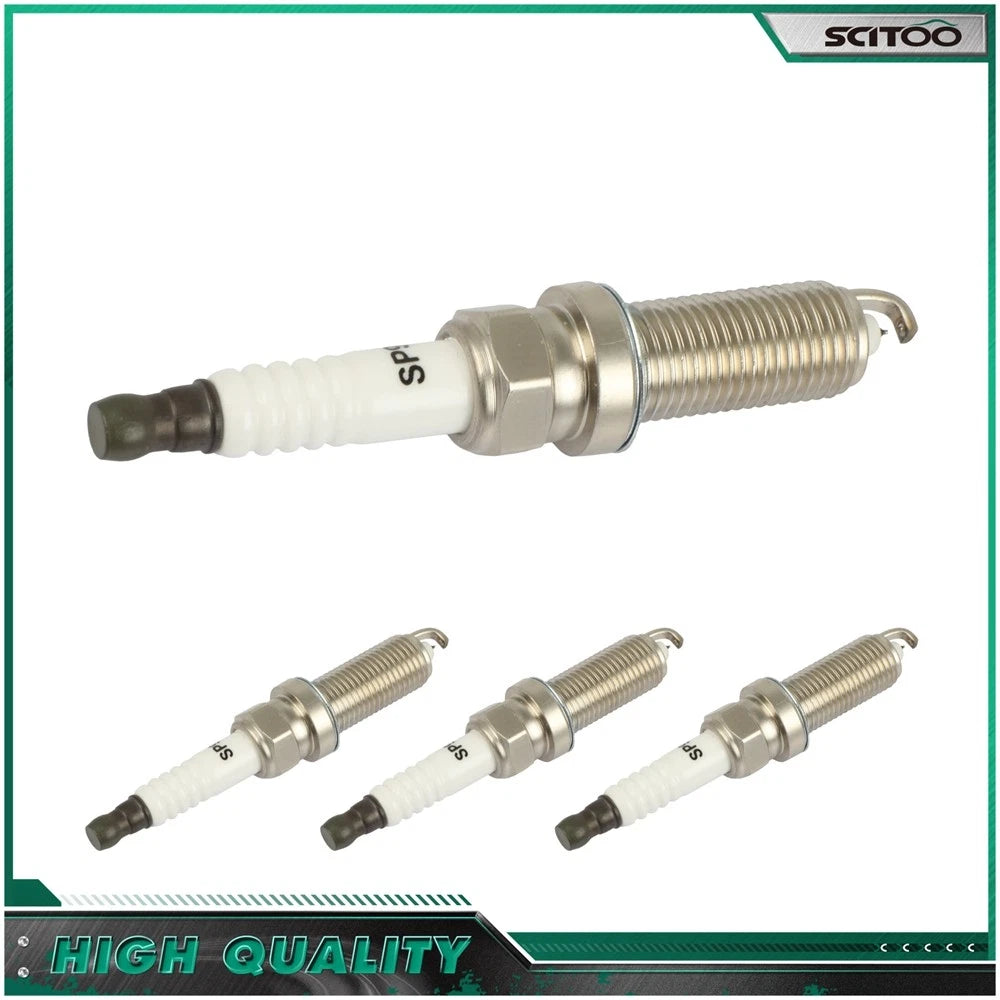 Set of 4 Iridium Spark Plugs for Subaru XV Crosstrek (2014–2016) FHEV