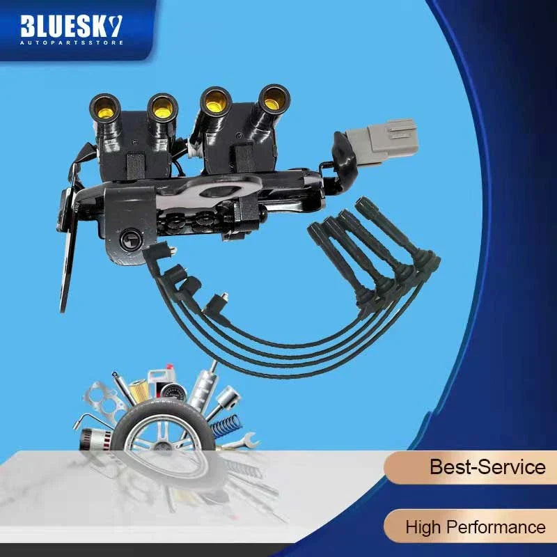 Ignition Coil Pack & Lead Kit for Hyundai I30 FD 2.0L G4GC (2007-2012)