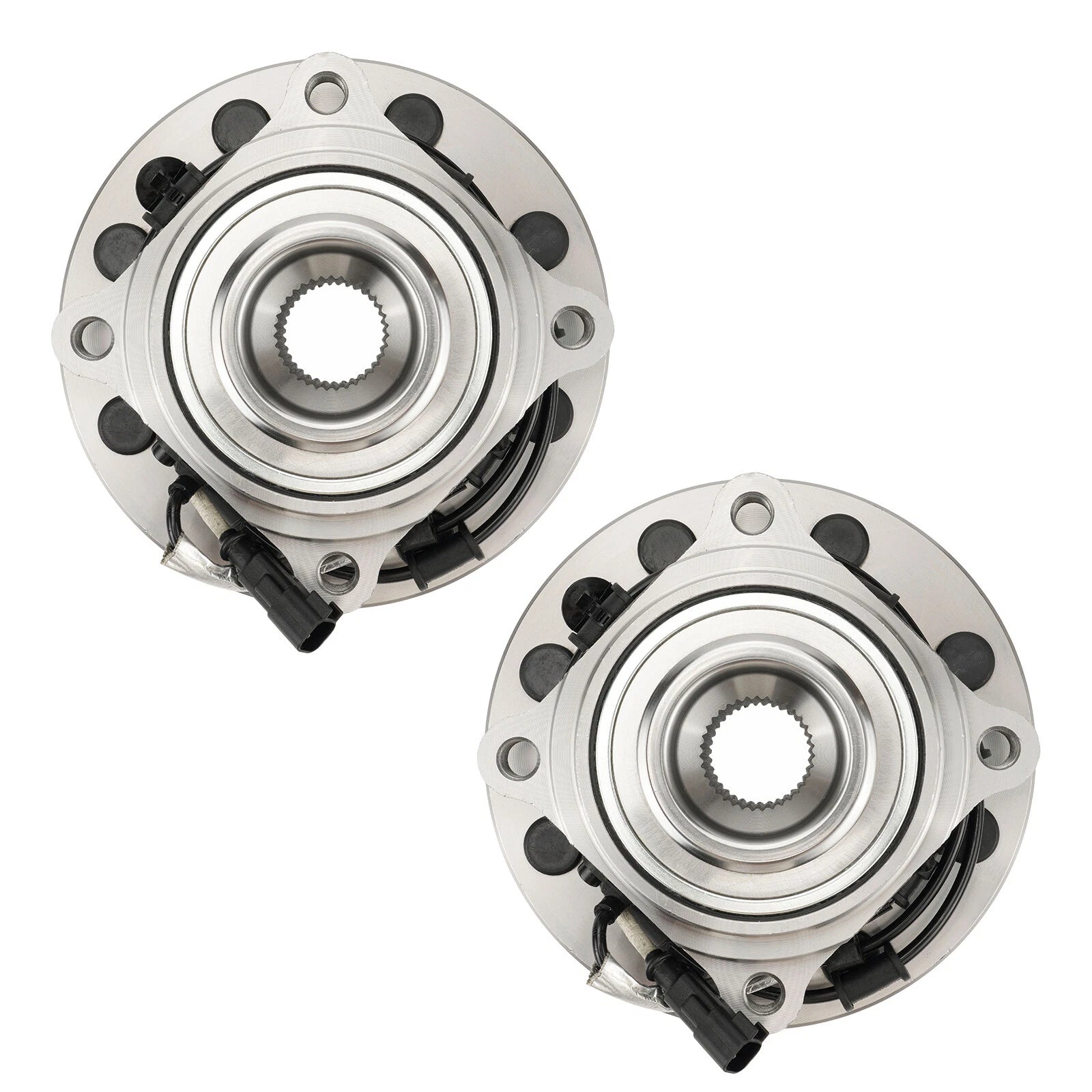 2pc Front Wheel Bearing Hub Assembly for RAM 2500 2014–2018 & 3500 2013–2018