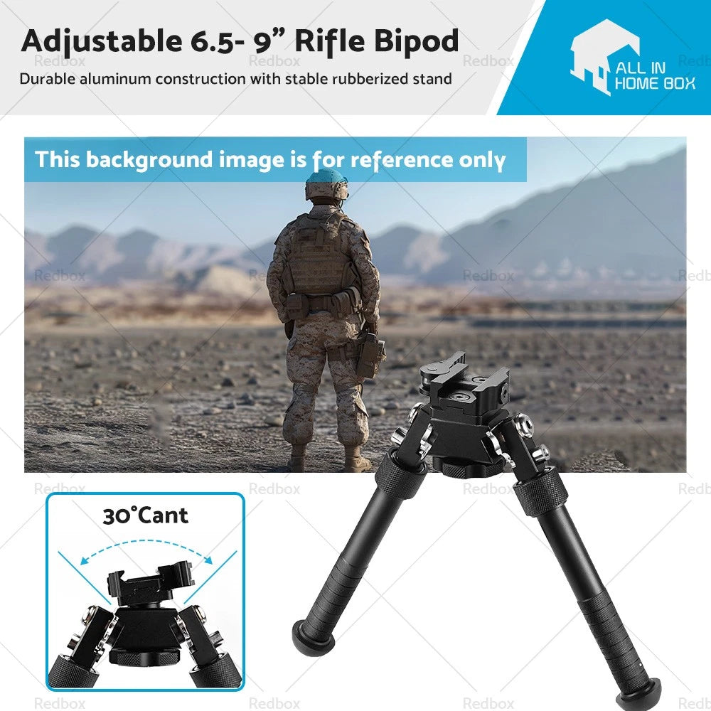 Adjustable Tactical Rifle Bipod 6.5-9 for 20mm Rail