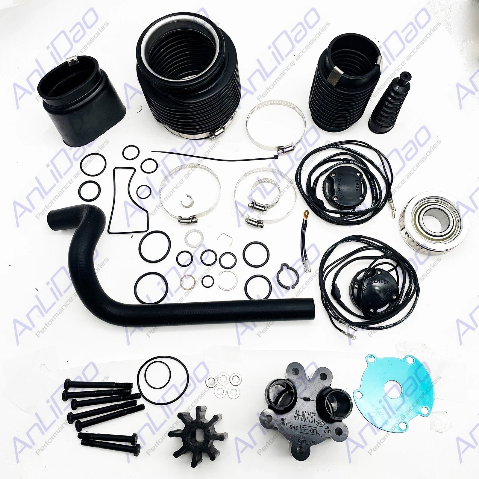 Transom Kit for MerCruiser Bravo I II III (30-803100T1, 8M0095485, 46-807151A14)