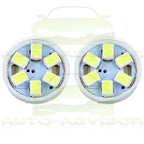 Set of 5 Cab Marker Clear Light Covers with 6 LED Lamps for Dodge