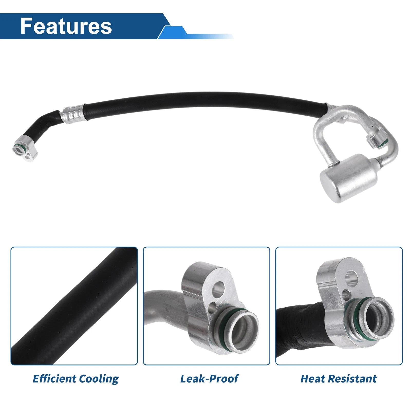 A/C Refrigerant Liquid Hose for Toyota Highlander (2009–2015) No. 887040R020
