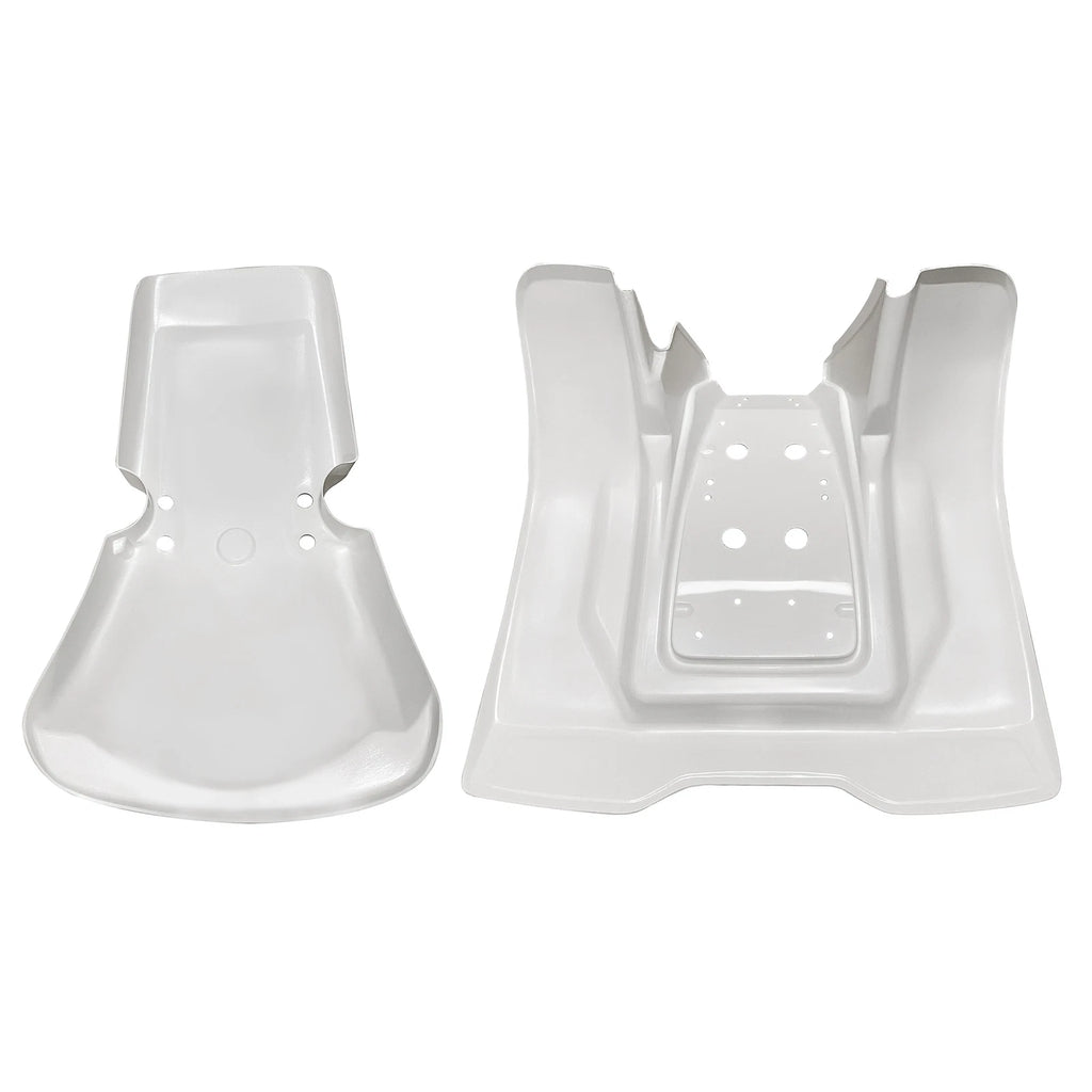 Front and Rear Fender Set for Honda ATC200X (1983–1985) - ABS Plastic White