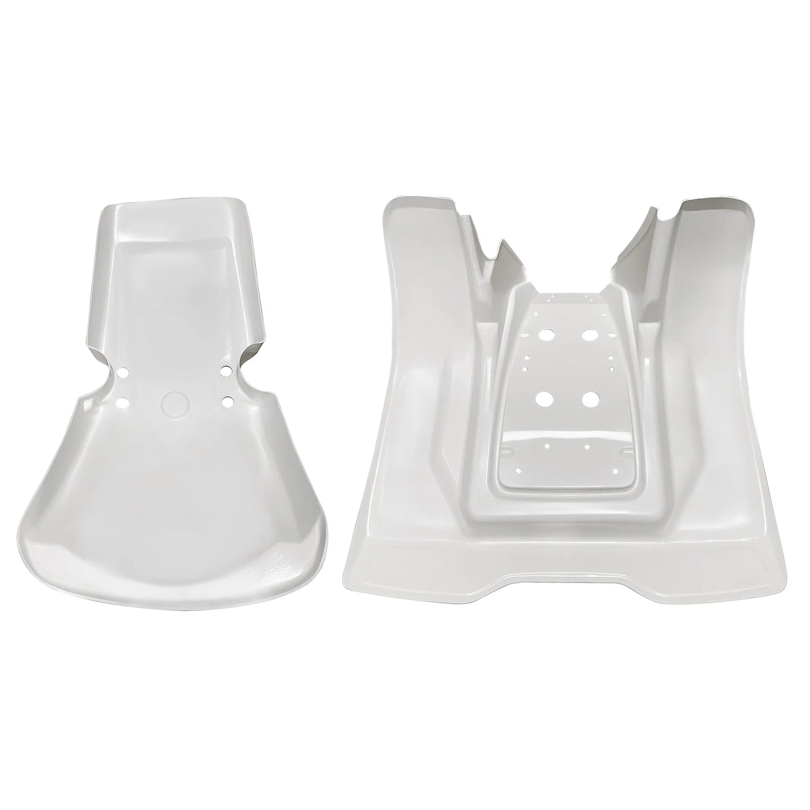 Front and Rear Fender Set for Honda ATC200X (1983–1985) - ABS Plastic White