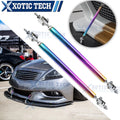 2Pcs Adjustable Front Bumper Lip Diffuser Rod For Infiniti G37 (2008-2013)