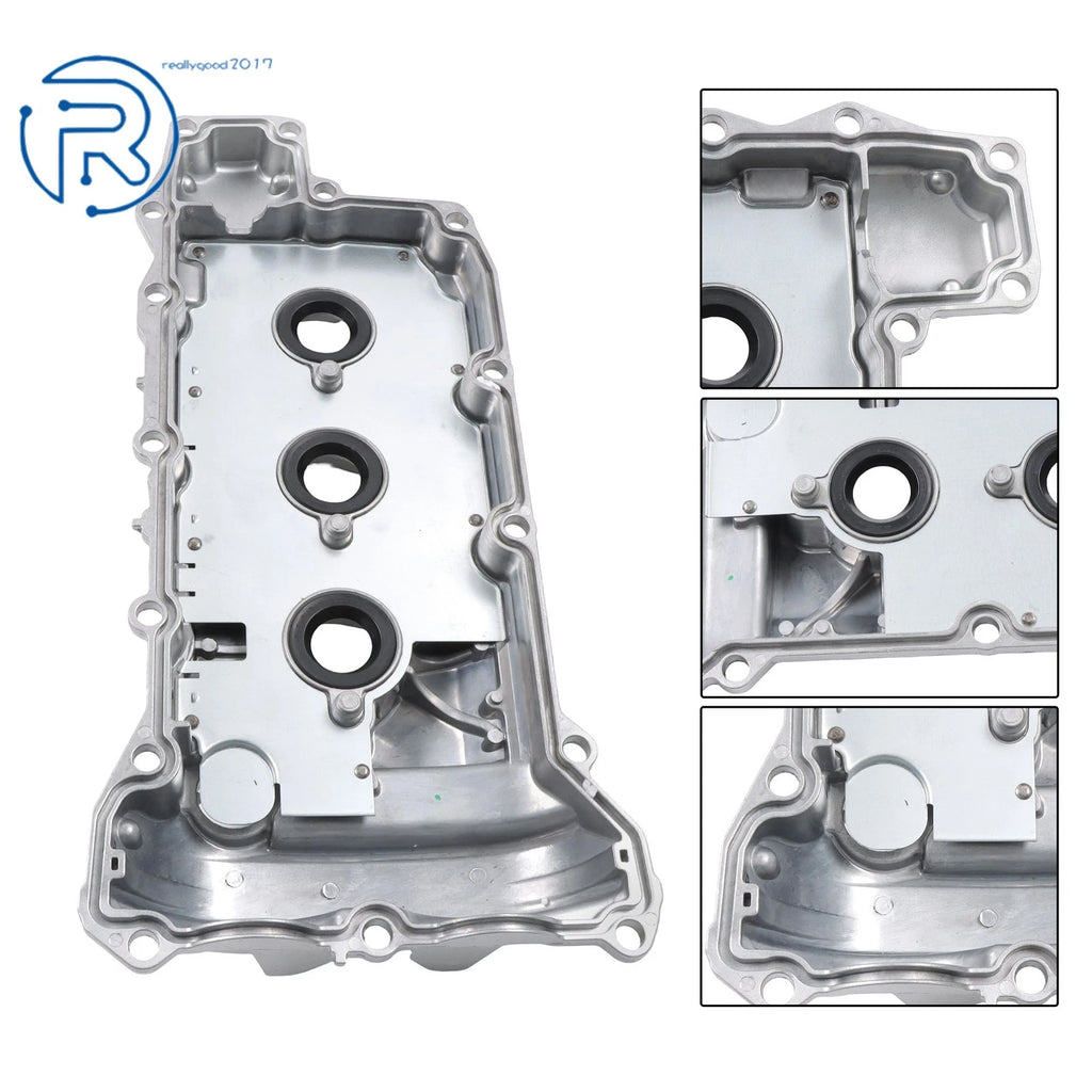 Left Valve Cover Set for Chevy Malibu Equinox Enclave G6 G8 3.0L 3.6L (2008–2013) 12647772