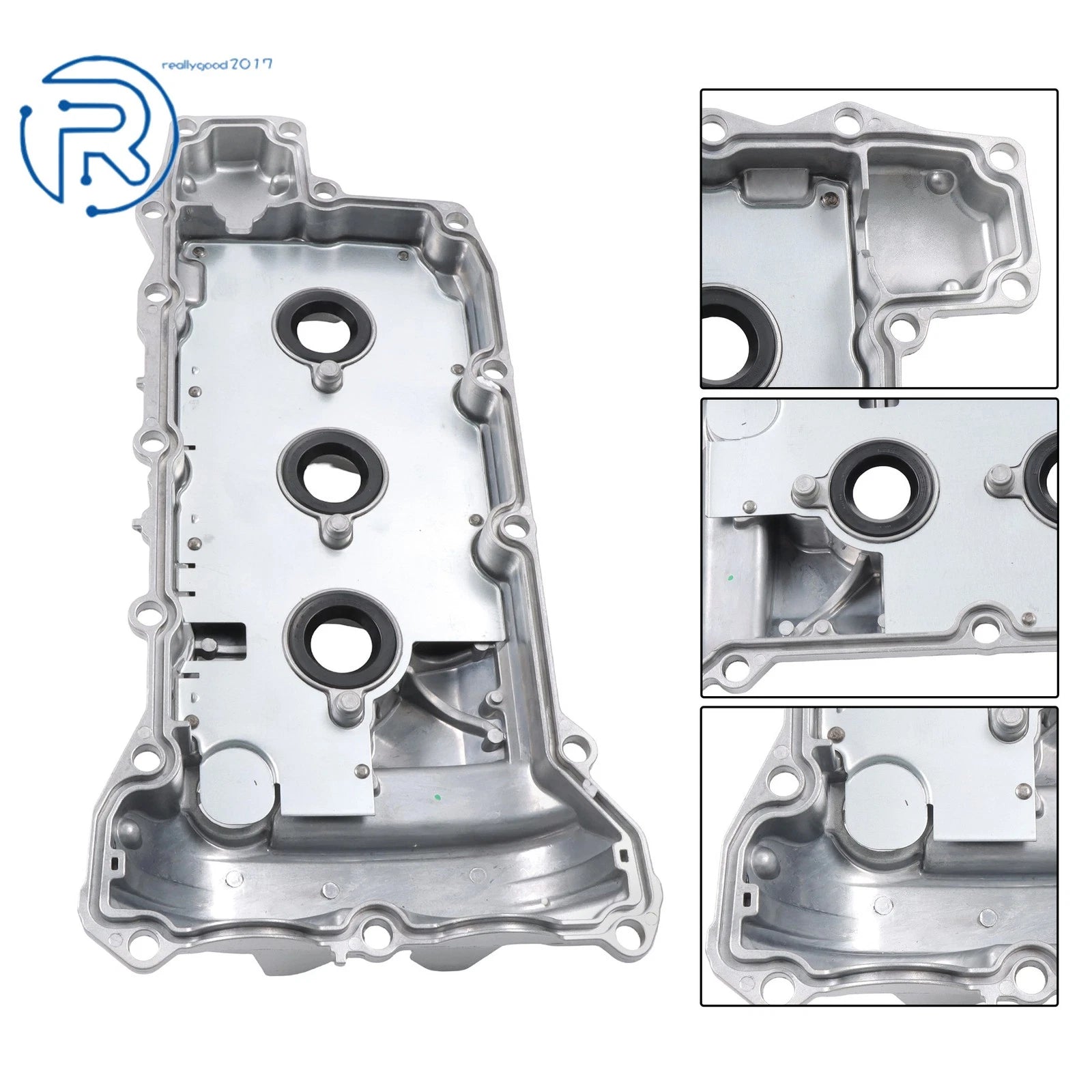 Left Valve Cover Set for Chevy Malibu Equinox Enclave G6 G8 3.0L 3.6L (2008–2013) 12647772