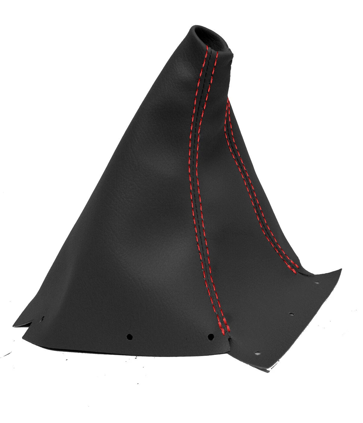 Leather Manual Shift Boot Cover for Nissan Skyline R33 (1993–1998) Red Stitch
