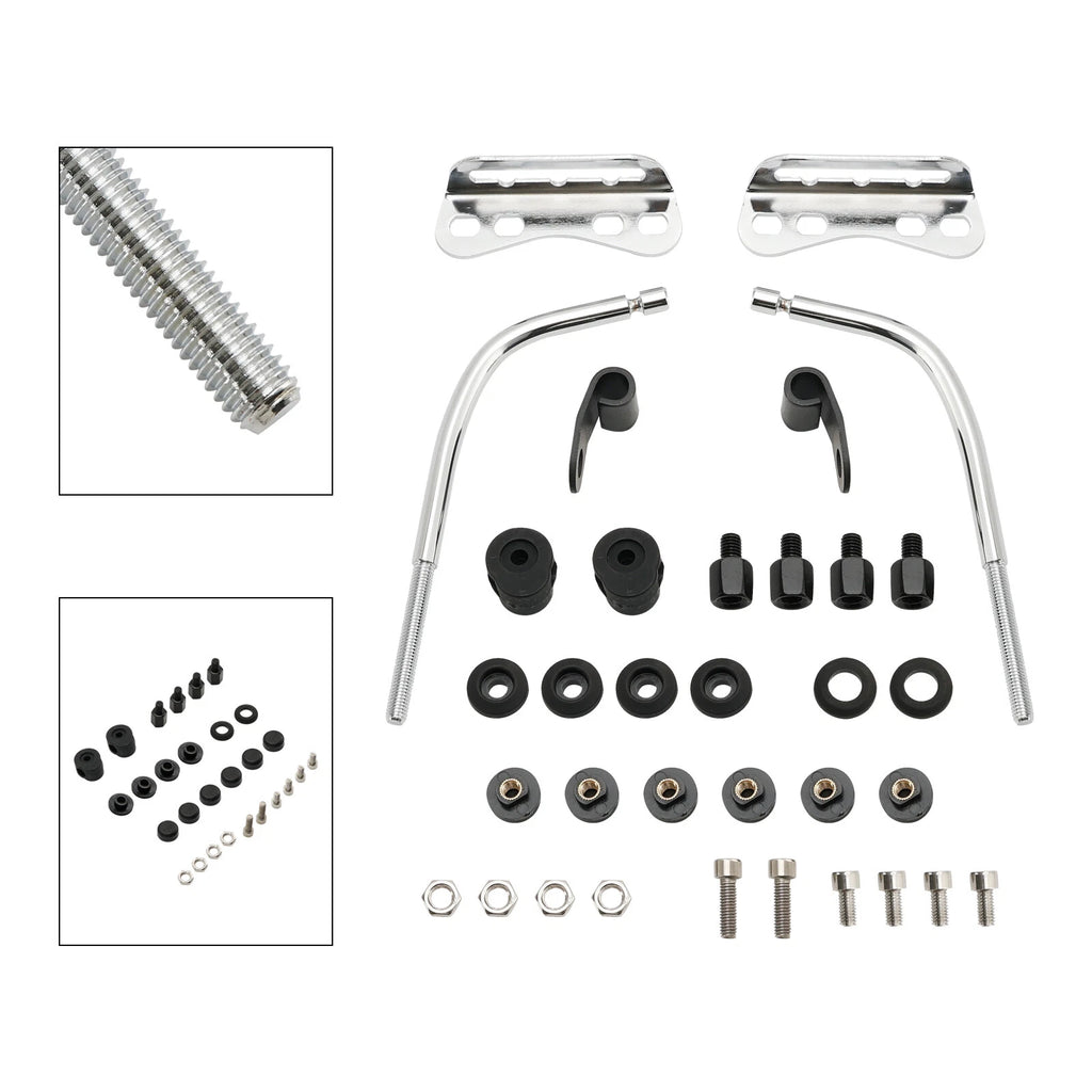 Headlight Mounting Bracket for Universal Motorcycle Retro Cafe Racer (T9)