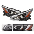 Full LED Headlight Assembly for Nissan Altima (2019–2022) Left Right Pair