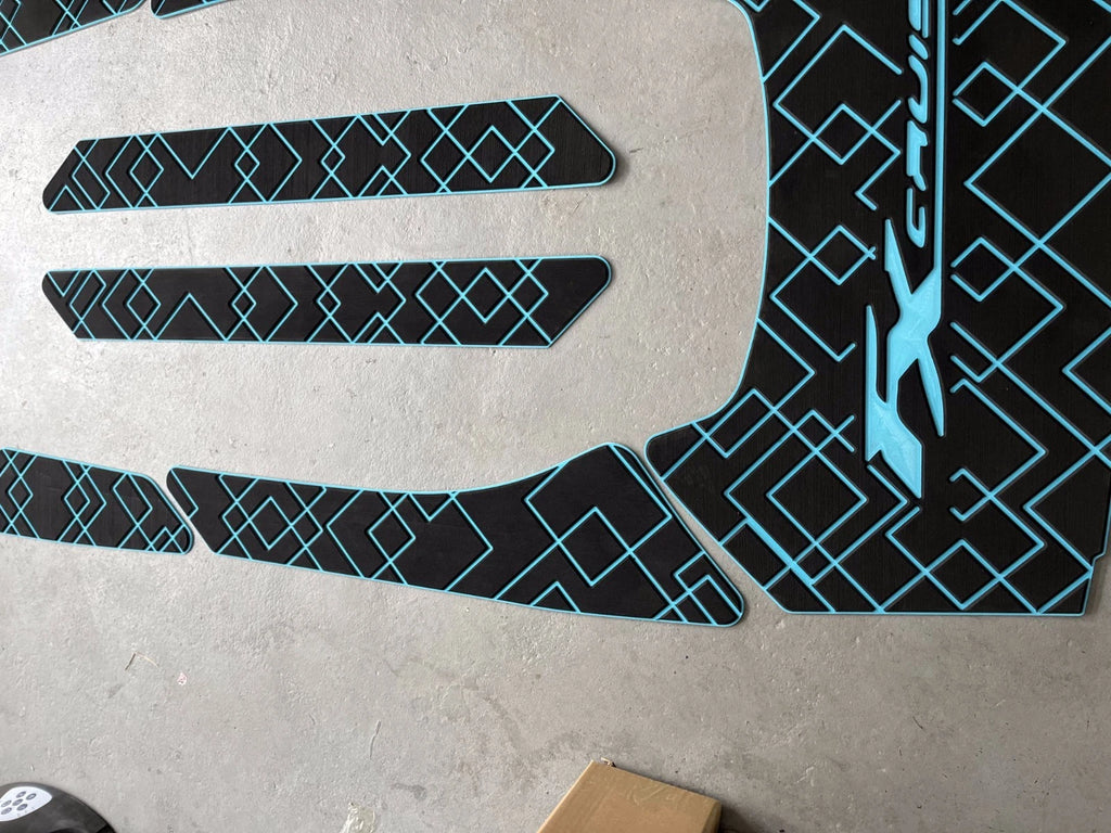 Custom EVA Foam Traction Mat for Yamaha FX SVHO HO Cruiser (2012–2018)