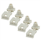 4 x Tailgate Lock Rod Latch Clips for Buick, Cadillac, Pontiac & Trucks