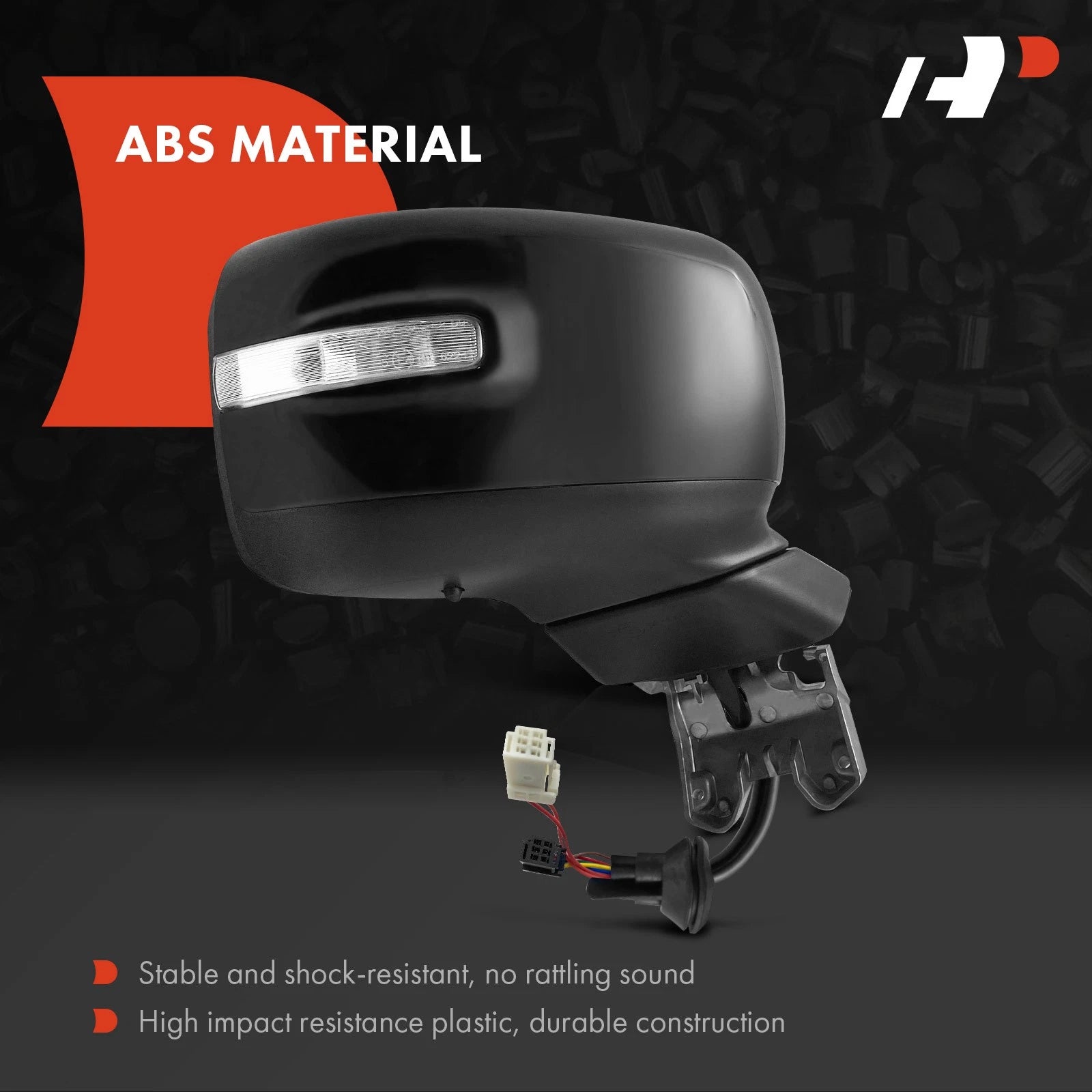 Pair Power Mirror for Jeep Renegade (2015–2022) - Heated, Signal