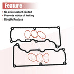 Set of 2 Engine Valve Cover Gaskets VS50491R for Ford Explorer 4.0L (1997–2001)