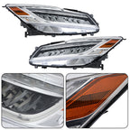Pair LED Headlight Assembly for Honda Accord Sedan (2016–2017)