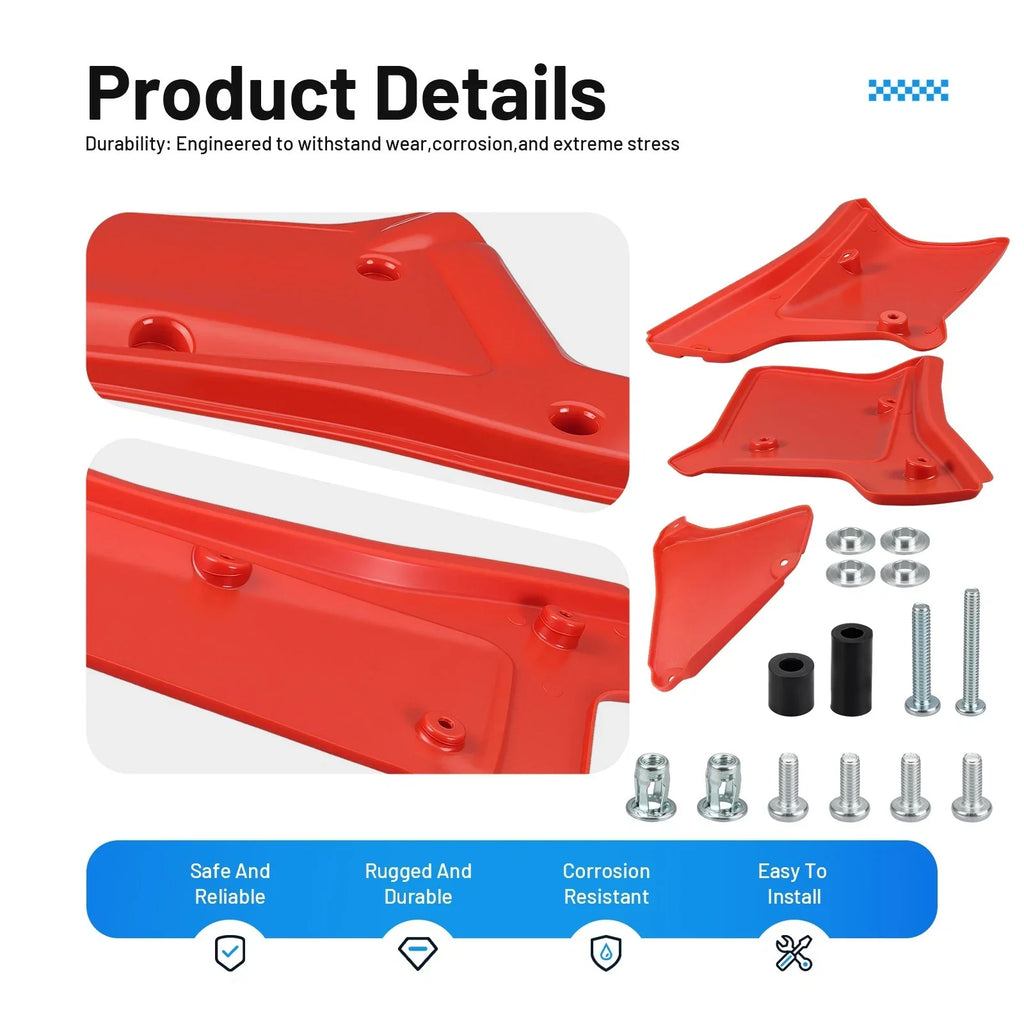 Left Right Side Cover Panels Fairing Set for Honda XR250R XR200R (1984–2002)