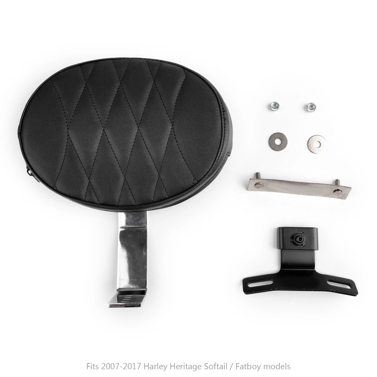 Driver Seat Backrest for Harley Fatboy Heritage Softail (2007–2017)