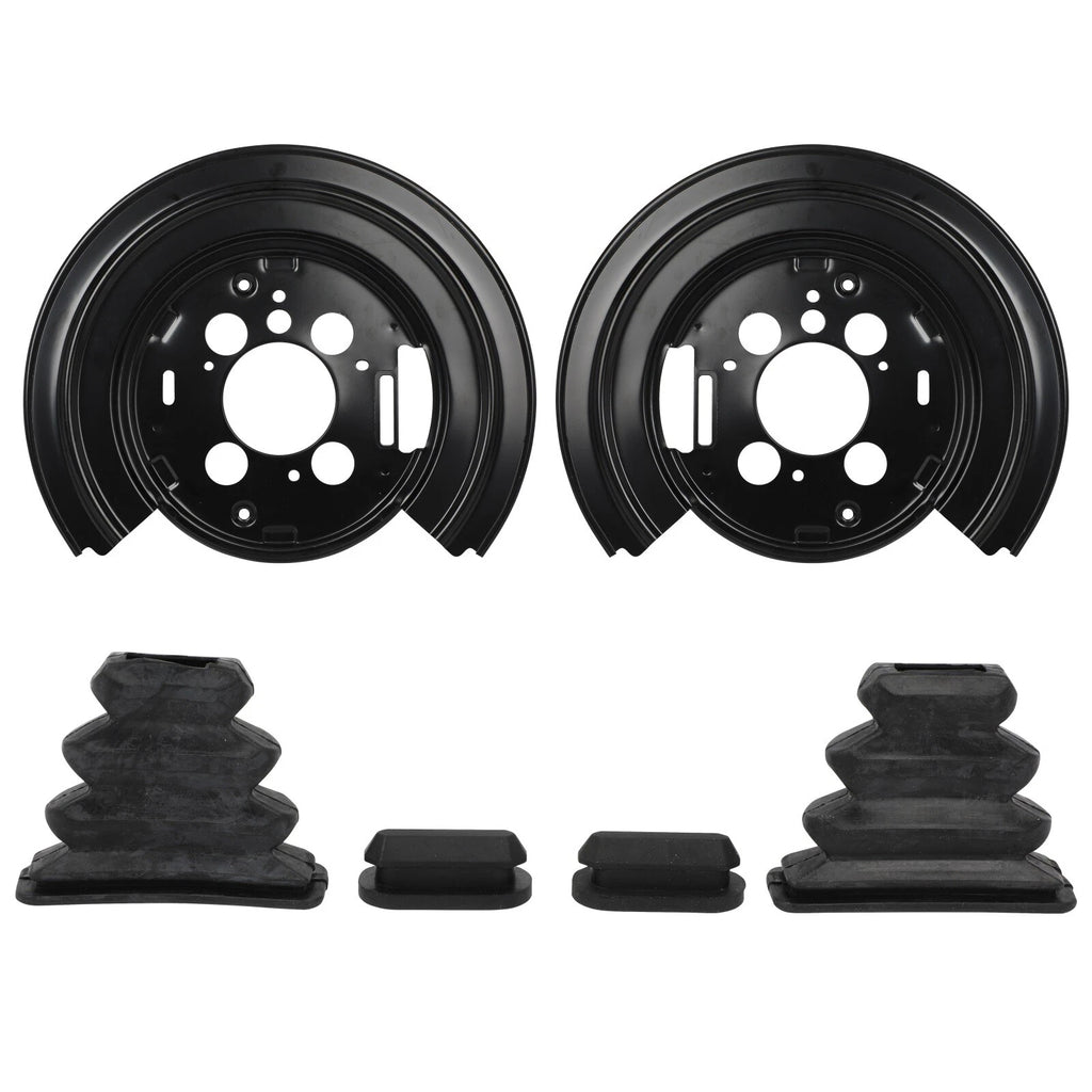 Set of 2 Rear Brake Rotors for Aspen Durango