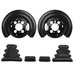 Set of 2 Rear Brake Rotors for Aspen Durango