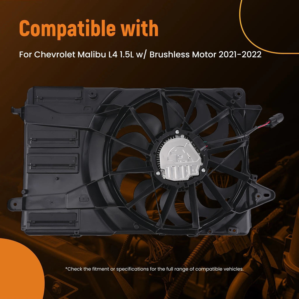 Electric Radiator Cooling Fan Assembly for Chevrolet Malibu (2016–2020) 84000785