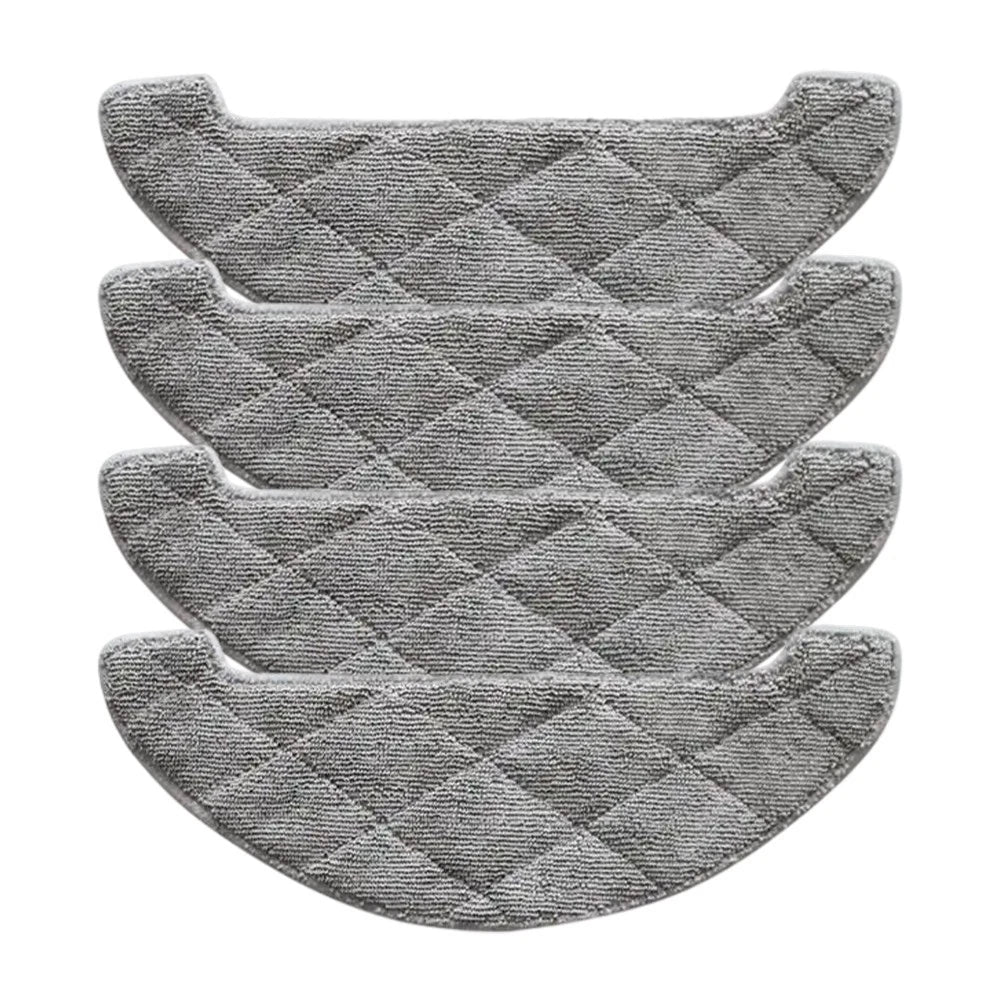 Set of 4 Mop Cloths for Tuvio TR04MLBB Vacuum Cleaner