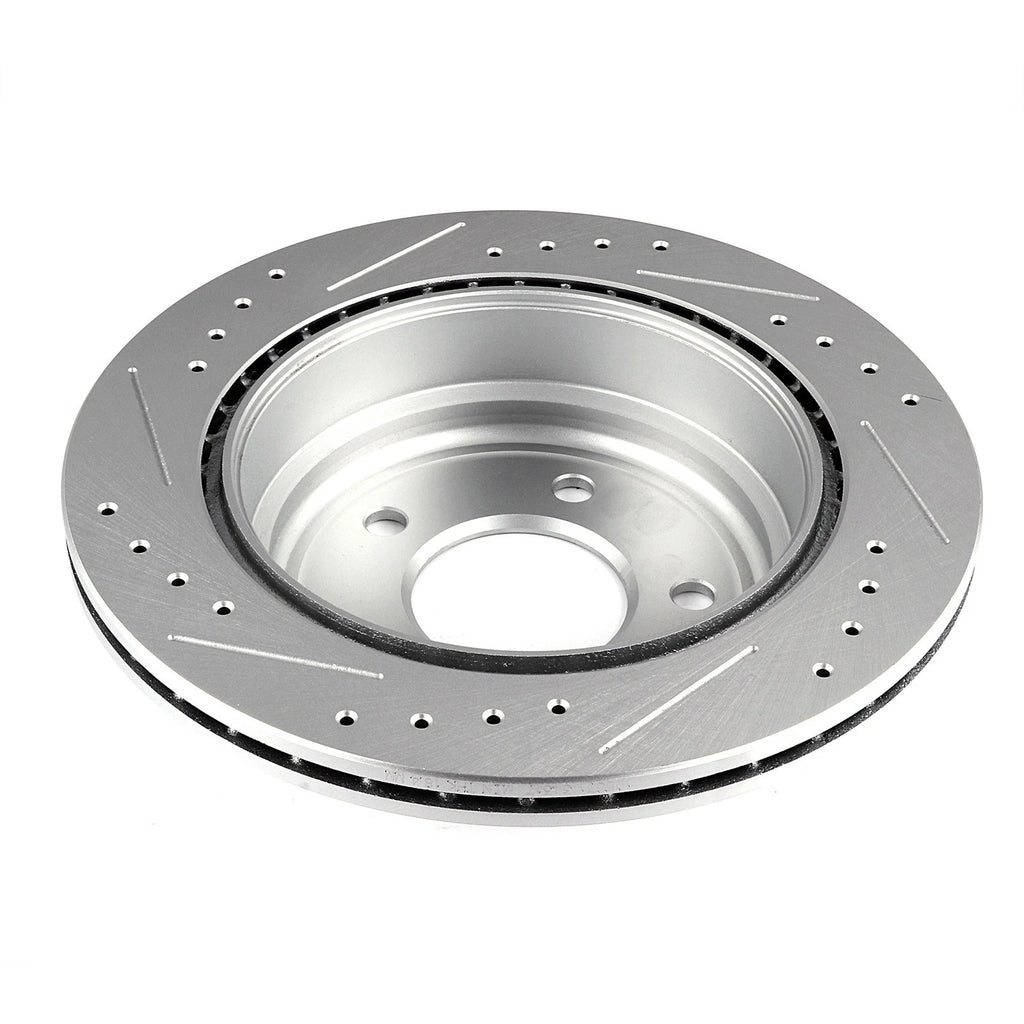 Rear Brake Rotors for BMW 325xi 328i 328xi X1 (2006–2015) Drilled Slotted