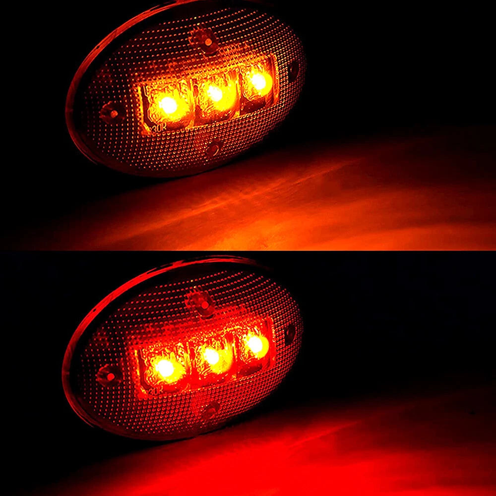 LED Dually Bed Fender Marker Lights for Ford F350 (1999–2010) Smoked