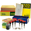 Set of 6 NGK Standard Spark Plugs for Audi AVK BGN