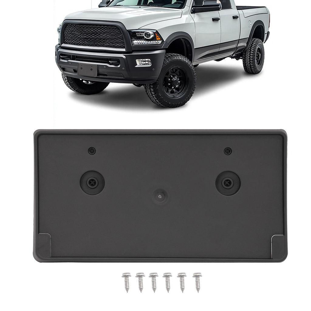 Front License Plate Holder Frame for Ram 2500 3500 (2018)