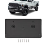 Front License Plate Holder Frame for Ram 2500 3500 (2018)