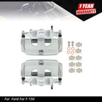 Set of 2 Front Brake Calipers w/ Bracket for Ford F-150 (2012â2016)