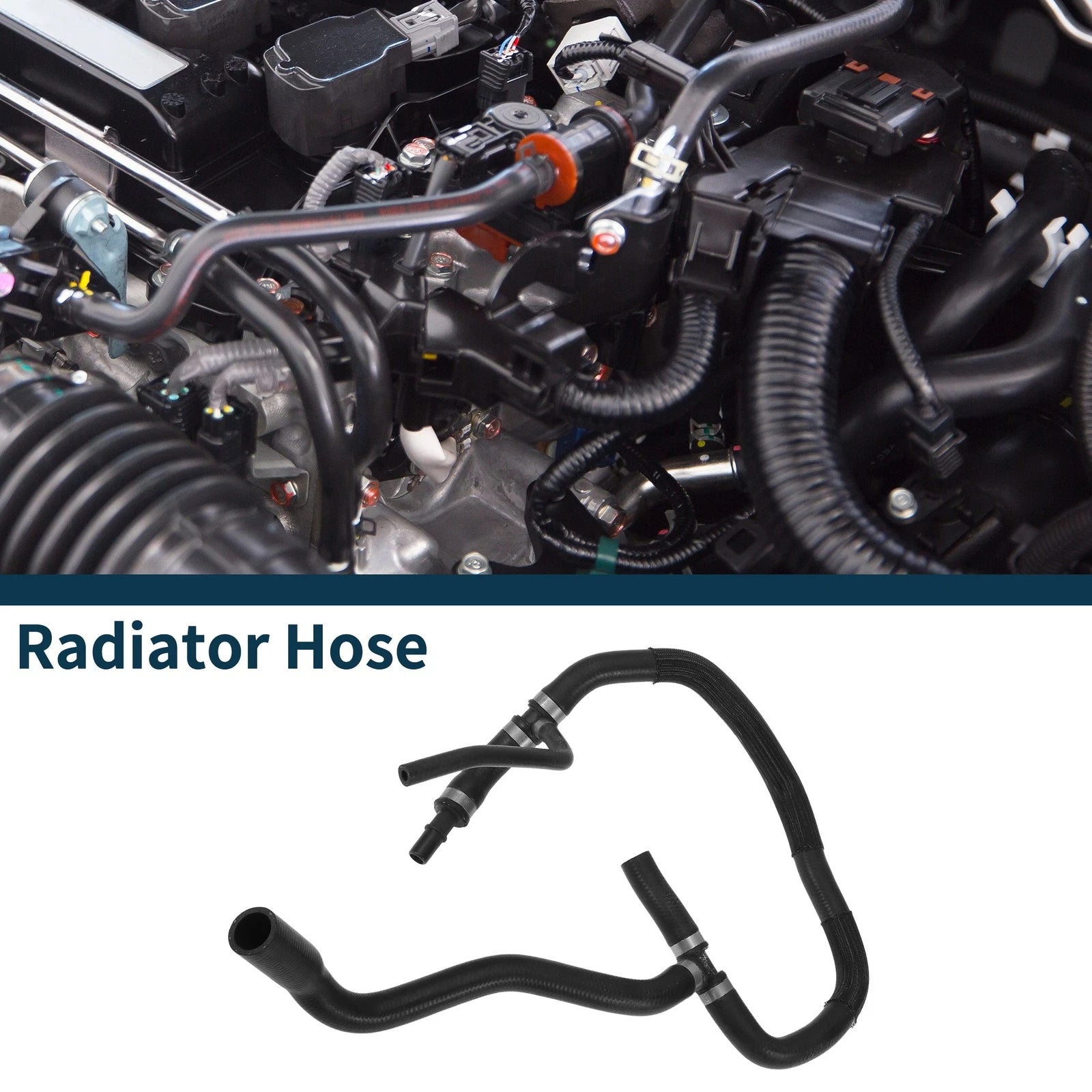 Radiator Hose Warm Air Outlet Pipe for Ford Explorer (2011–2019) FB5Z18472A Rubber