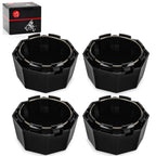Set of 4 Matte Black Hub Cap Covers for Polaris Sportsman 570 (2015–2025) 5451374-458