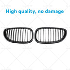 Gloss Black Front Grille for BMW 5 Series E60 E61 (2003–2010)