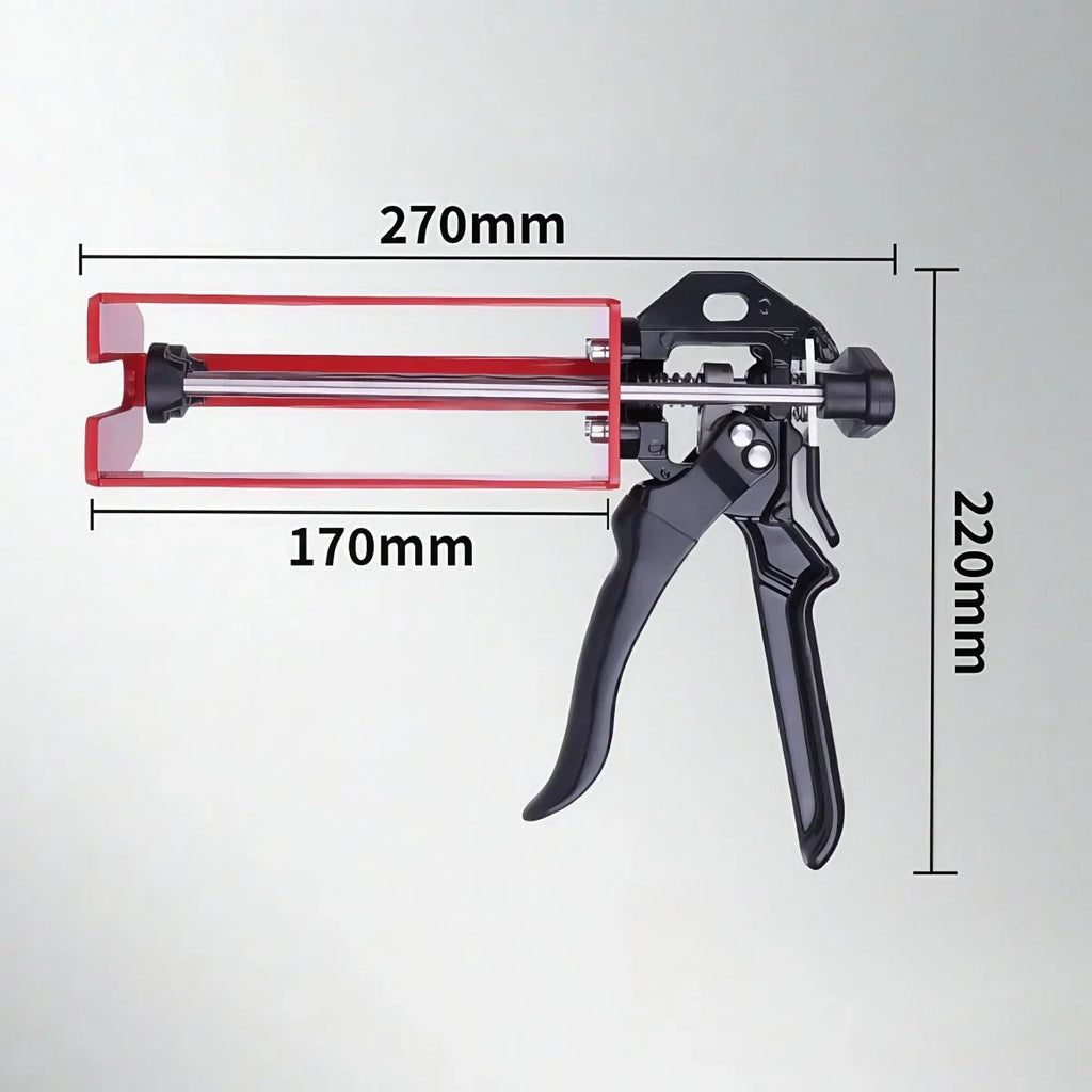 Dual Component Caulking Gun Epoxy Adhesive Dispenser 400ml