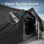 Waterproof Car Cover for Honda N-WGN, Inner Cotton, Black, 350x148x143cm