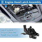 Hood Latch Assembly for Toyota Fortuner (2016–2022) No. 535100K380